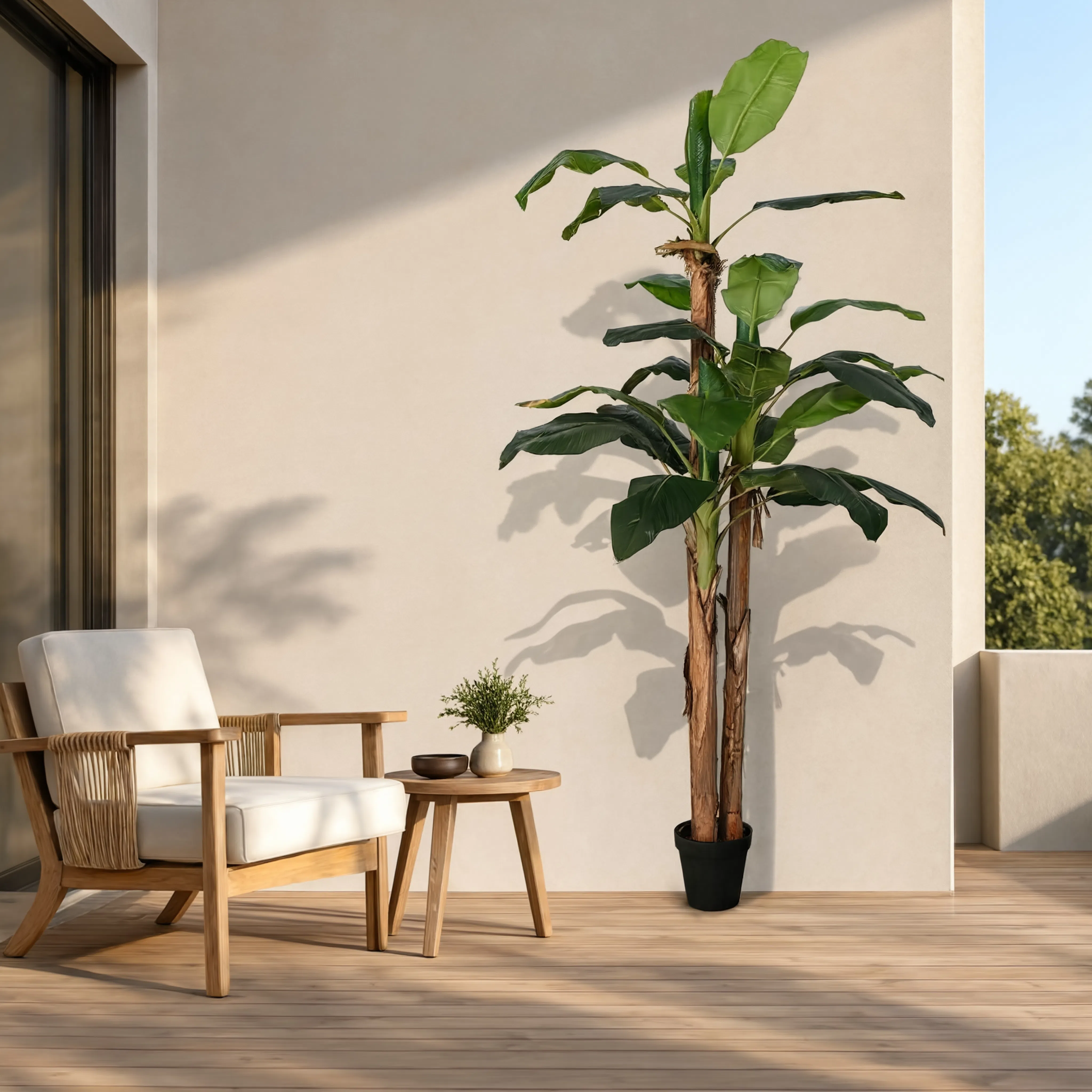 Bananier Exotique Artificiel - 200 cm