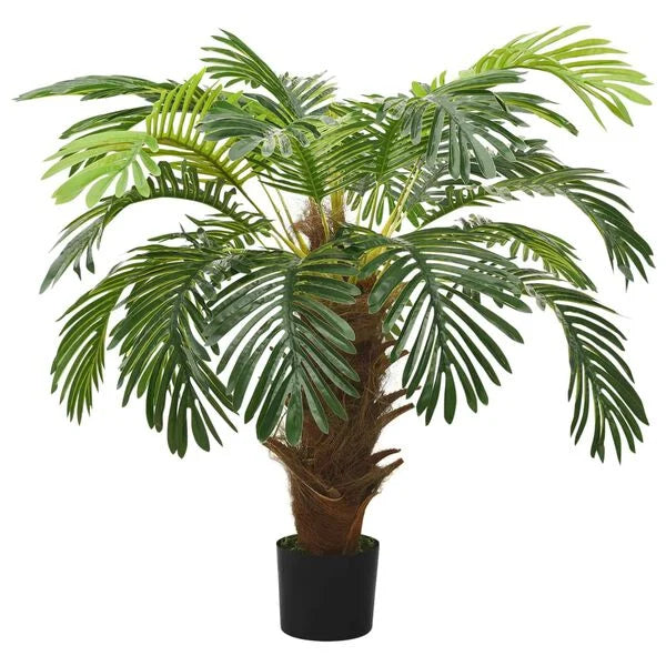 Palmier Cycas Artificiel Vert - 90 cm