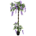 Glycine Artificielle Mauve - 160 cm