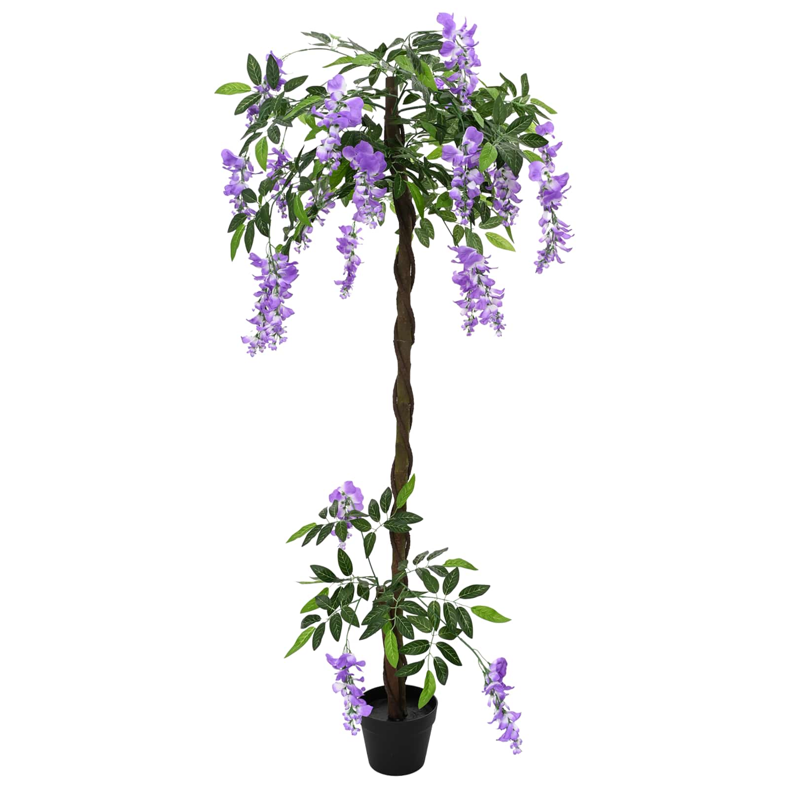 Glycine Artificielle Mauve - 160 cm