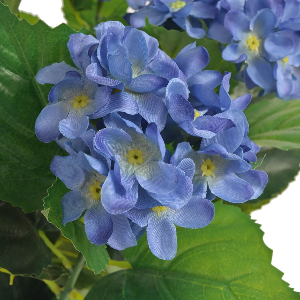 Hortensia Artificiel Bleu - 60 cm