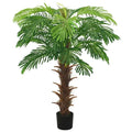 Palmier Cycas Artificiel Vert - 140 cm