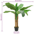 Bananier Exotique Artificiel - 120 cm